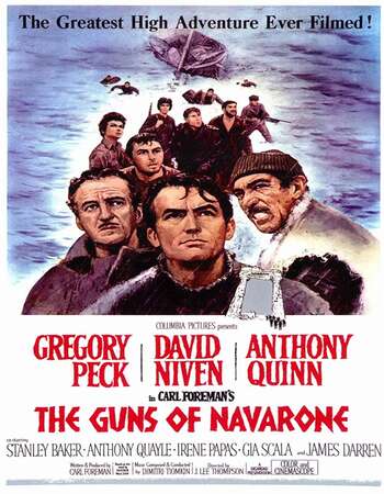 The Guns of Navarone 1961 Hindi Dual Audio BRRip Full Movie 720p Free Download