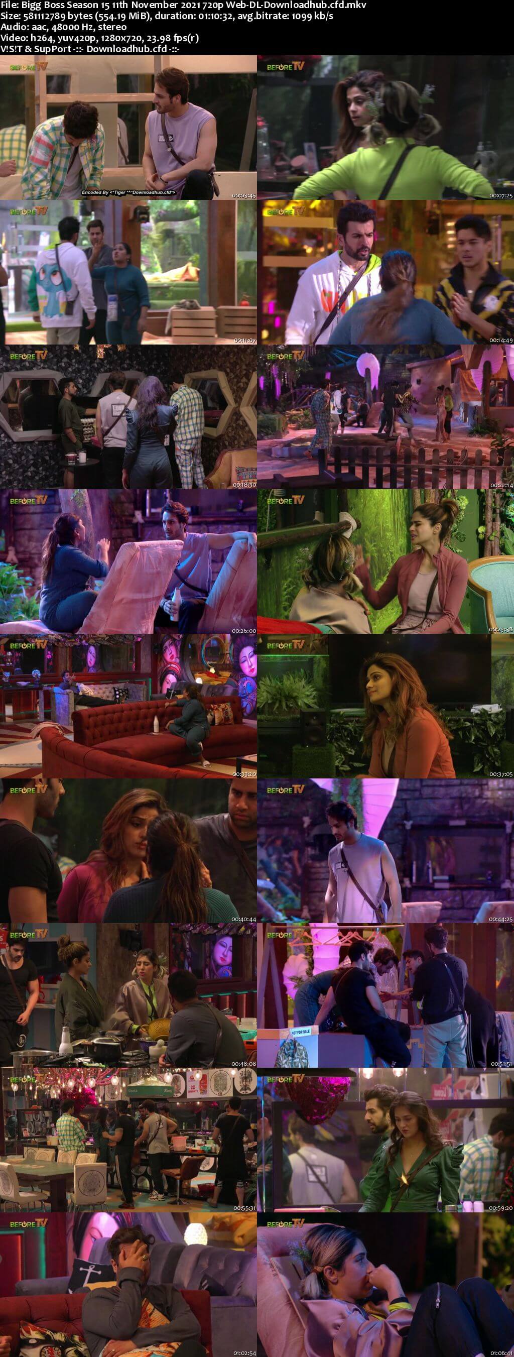 Bigg Boss Season 15 11 November 2021 Episode 41 Web-DL 720p 480p