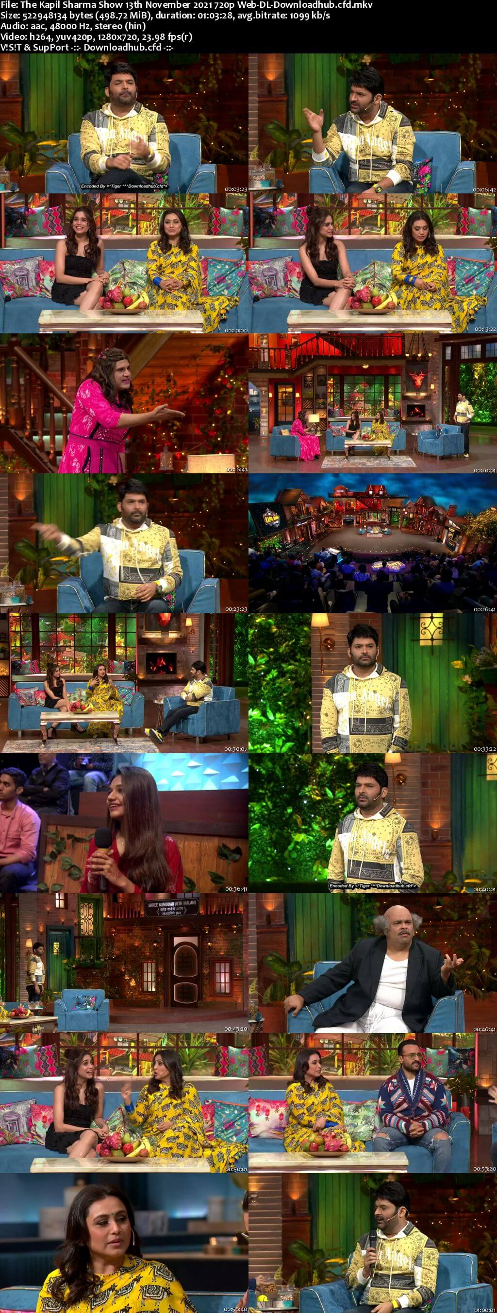 The Kapil Sharma Show 13 November 2021 Episode 203 Web-DL 720p 480p