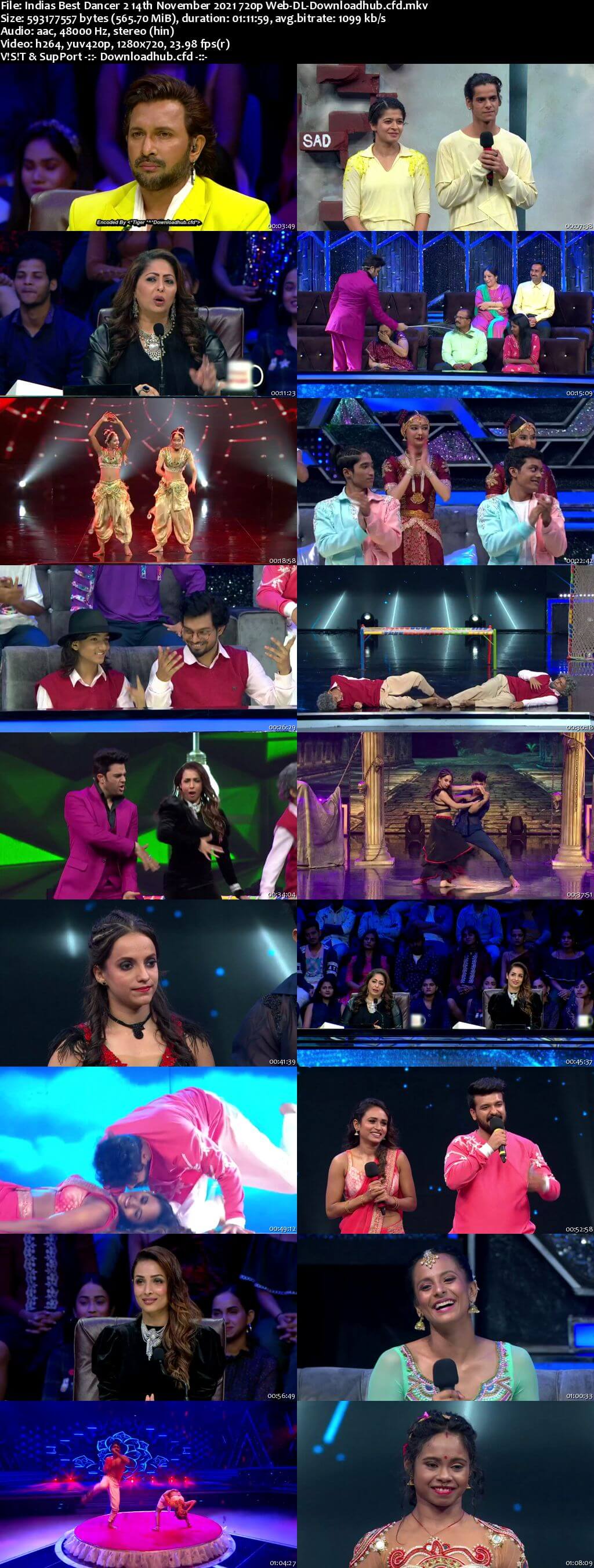 Indias Best Dancer 2 14 November 2021 Episode 10 Web-DL 720p 480p