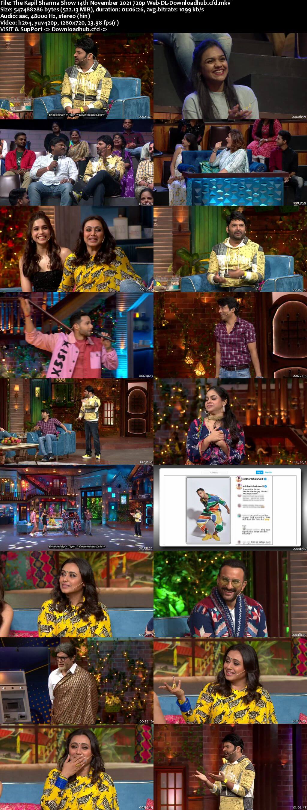 The Kapil Sharma Show 14 November 2021 Episode 204 Web-DL 720p 480p