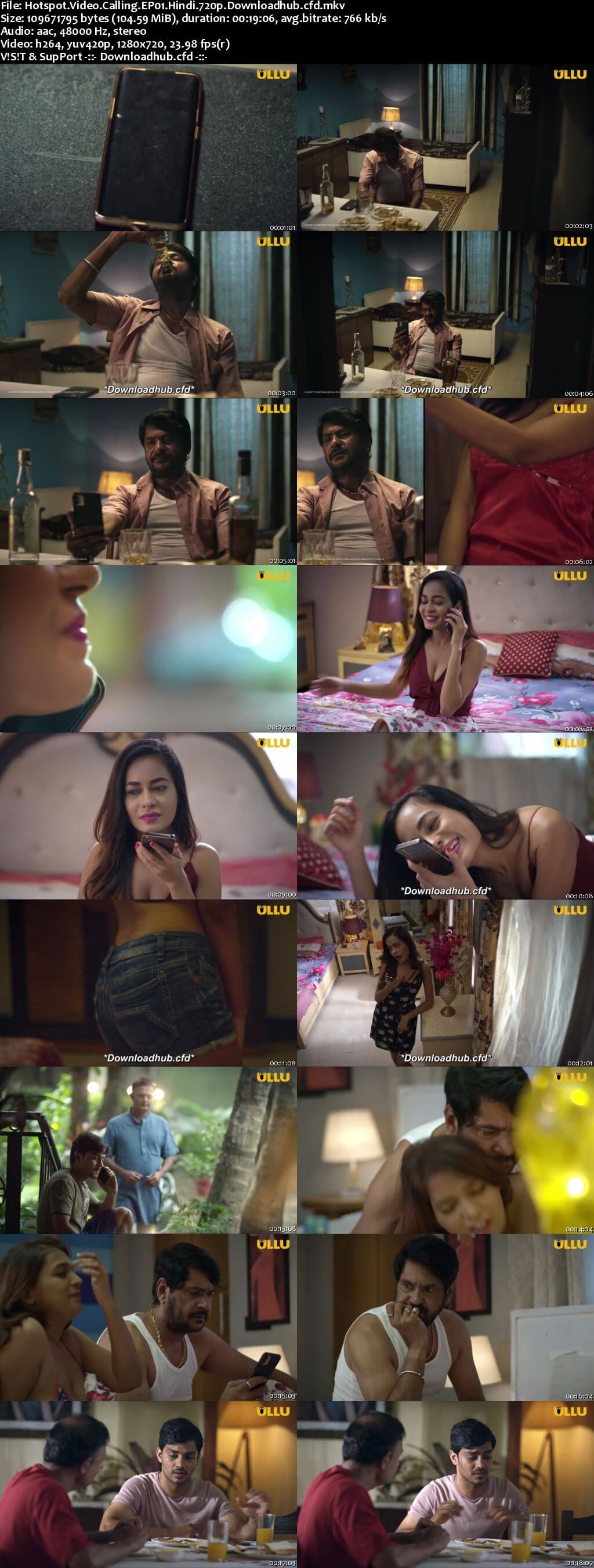 Hotspot (Video Calling) 2021 Hindi S01 ULLU WEB Series 720p HDRip x264