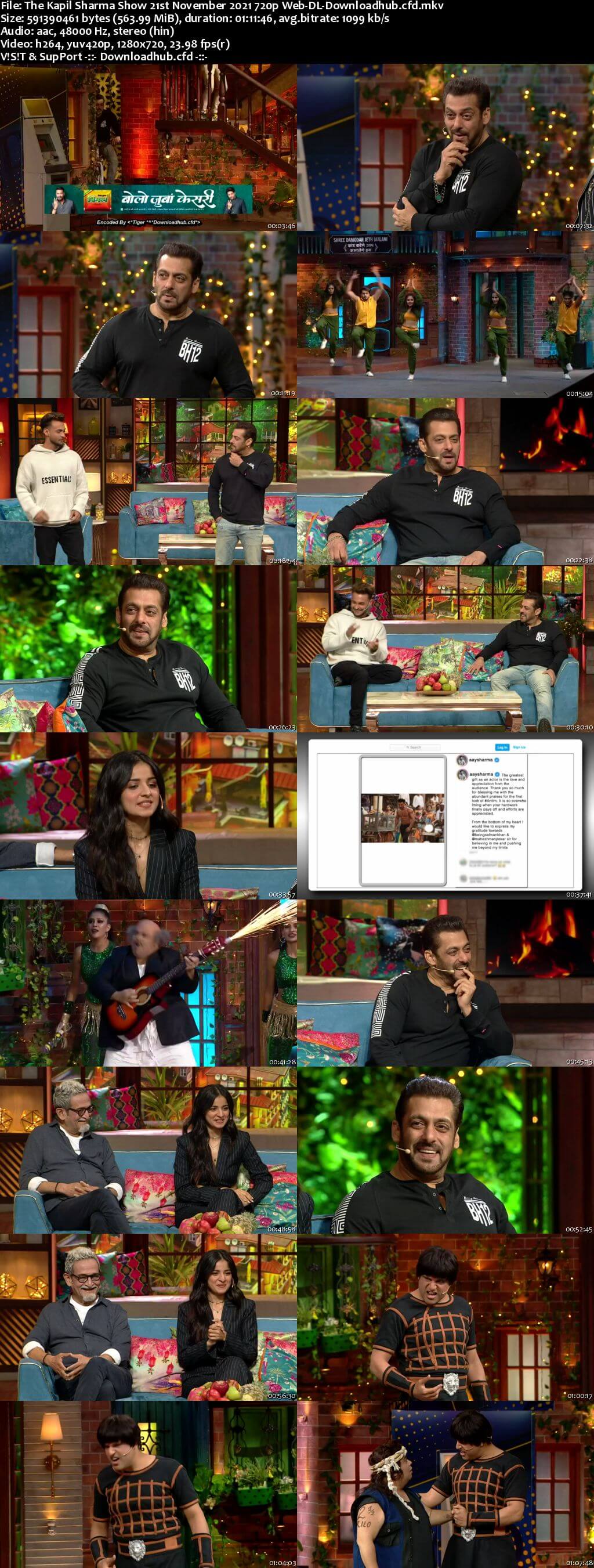 The Kapil Sharma Show 21 November 2021 Episode 206 Web-DL 720p 480p