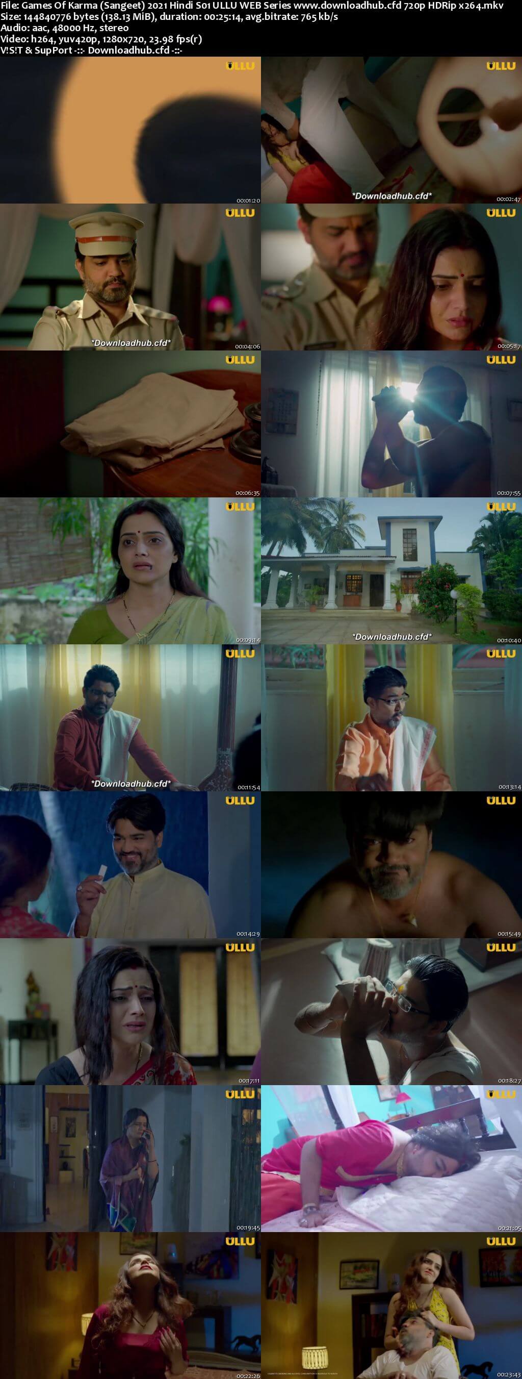 Games Of Karma (Sangeet) 2021 Hindi S01 ULLU WEB Series 720p HDRip x264