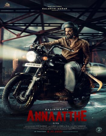 Annaatthe 2021 UNCUT Hindi Dual Audio HDRip Full Movie 1080p Free Download