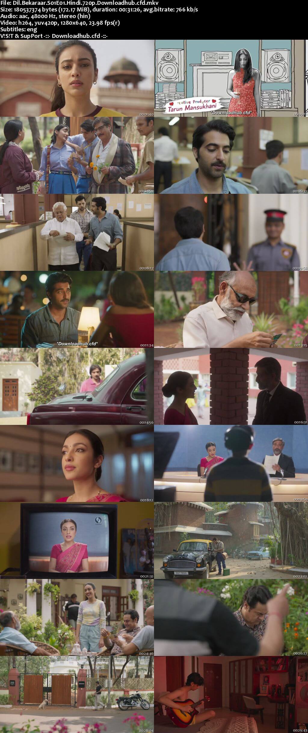 Dil Bekaraar 2021 Hindi Season 01 Complete 720p HDRip ESubs