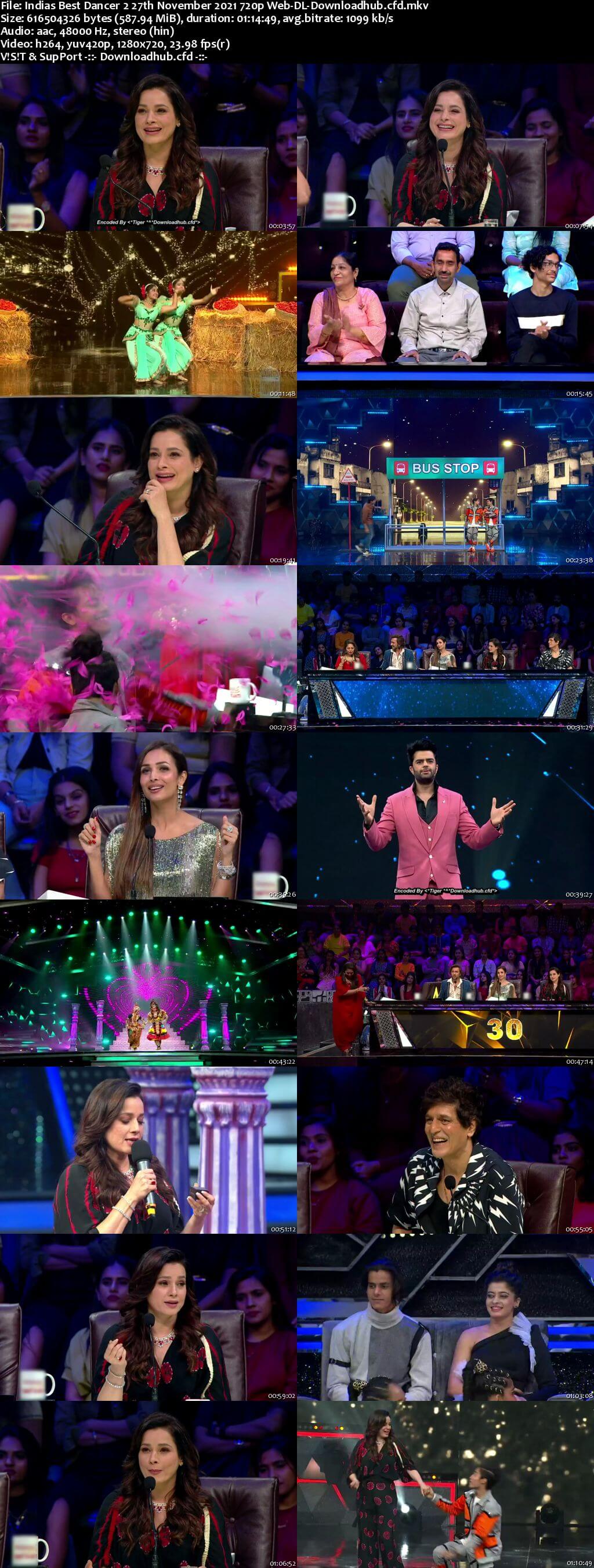 Indias Best Dancer 2 27 November 2021 Episode 13 Web-DL 720p 480p