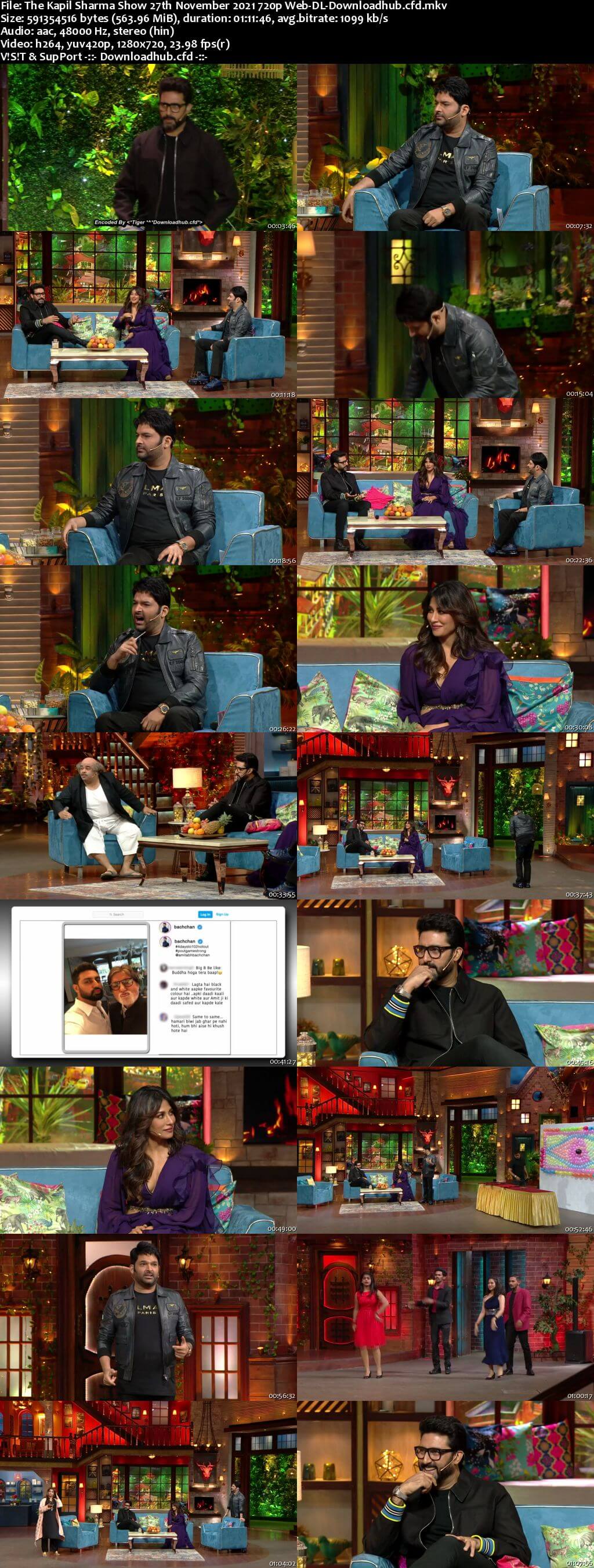 The Kapil Sharma Show 27 November 2021 Episode 207 Web-DL 720p 480p