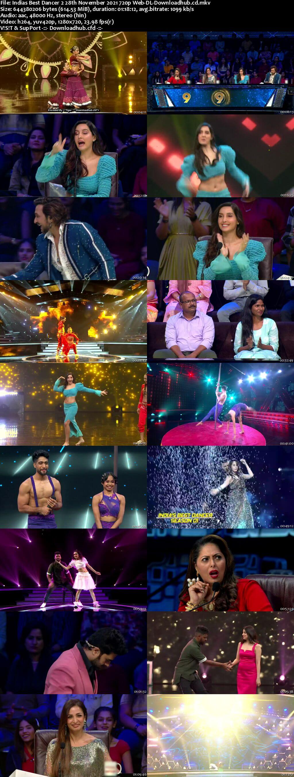 Indias Best Dancer 2 28 November 2021 Episode 14 Web-DL 720p 480p