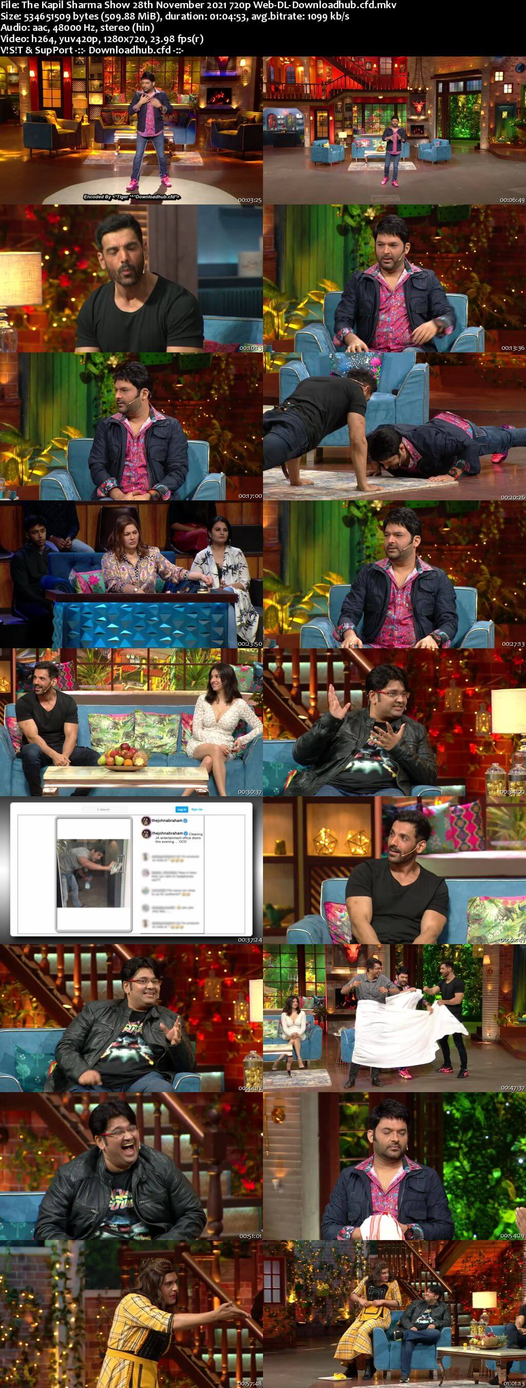 The Kapil Sharma Show 28 November 2021 Episode 208 Web-DL 720p 480p