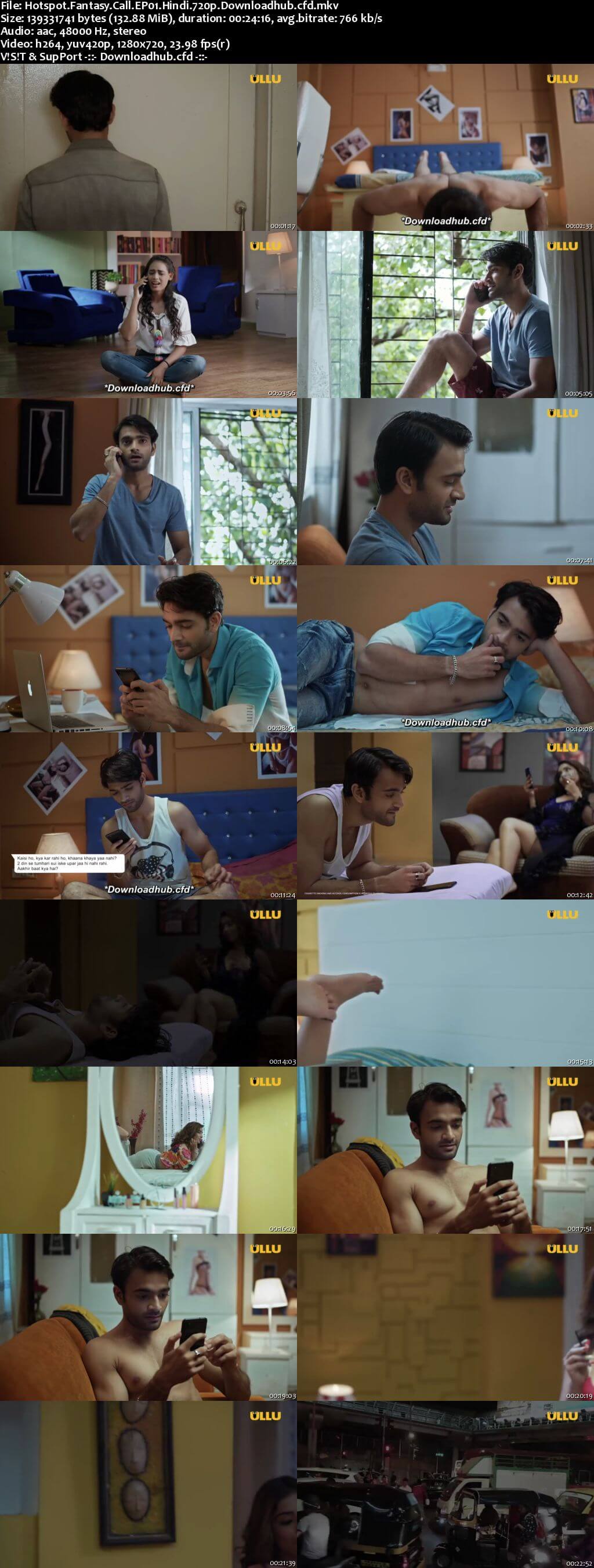 Hotspot (Fantasy Call) 2021 Hindi S01 ULLU WEB Series 720p HDRip x264