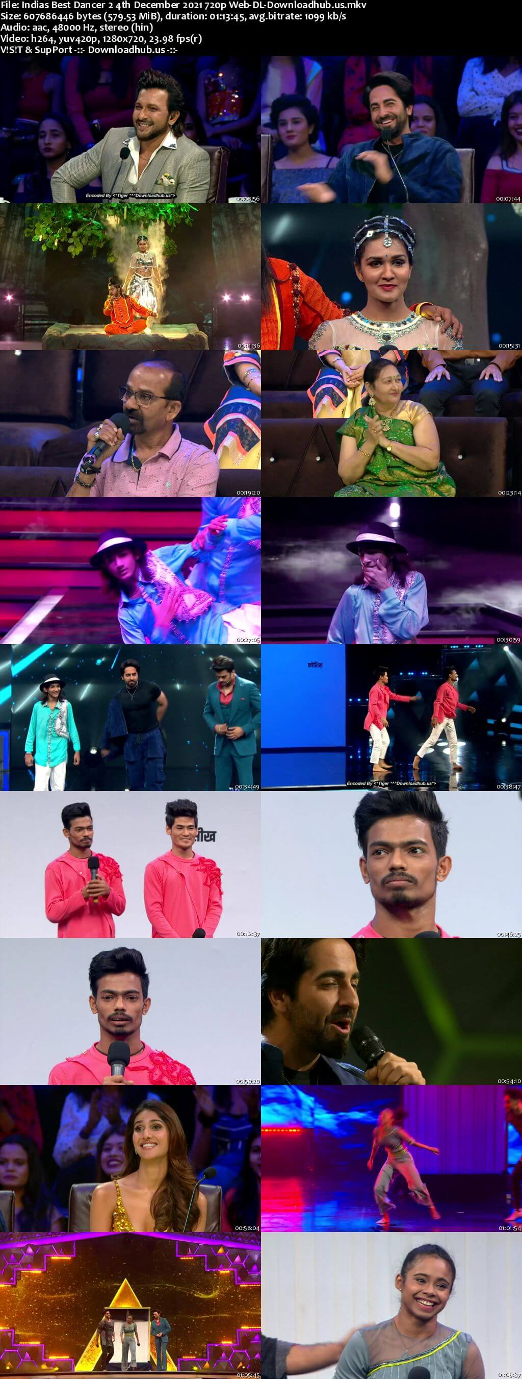 Indias Best Dancer 2 04 December 2021 Episode 15 Web-DL 720p 480p