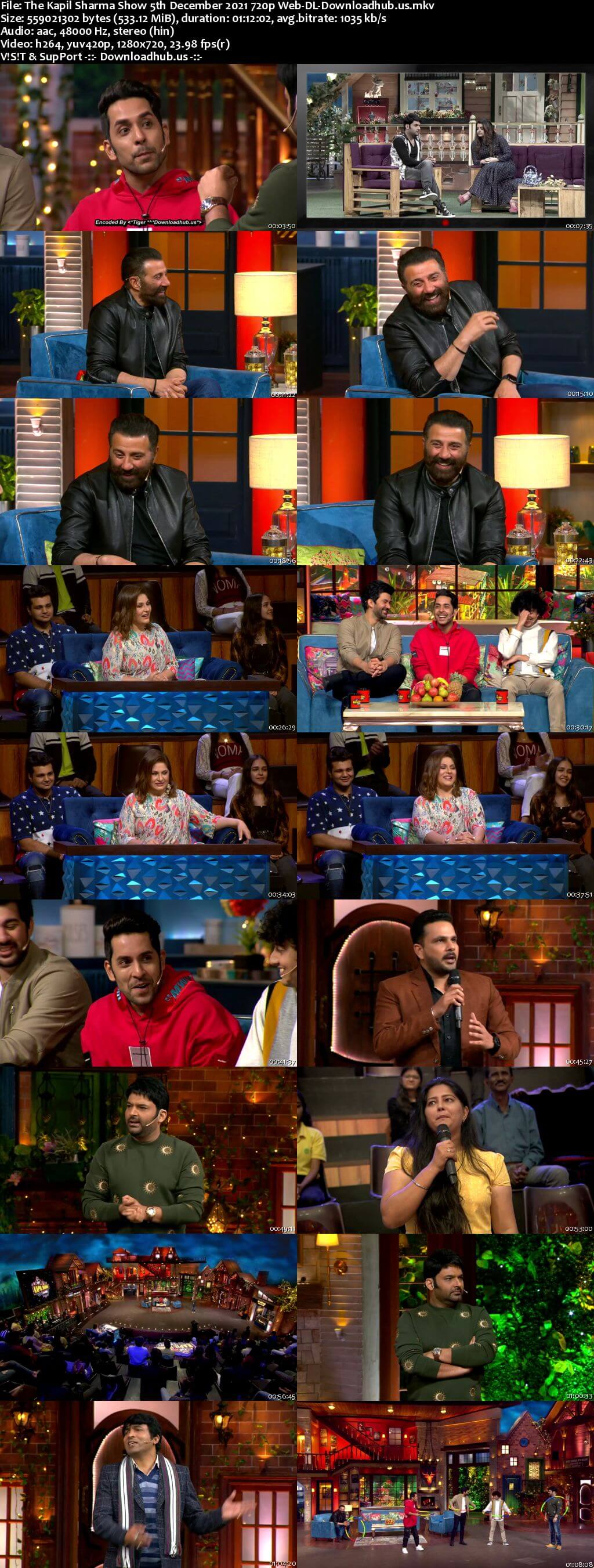 The Kapil Sharma Show 05 December 2021 Episode 210 Web-DL 720p 480p