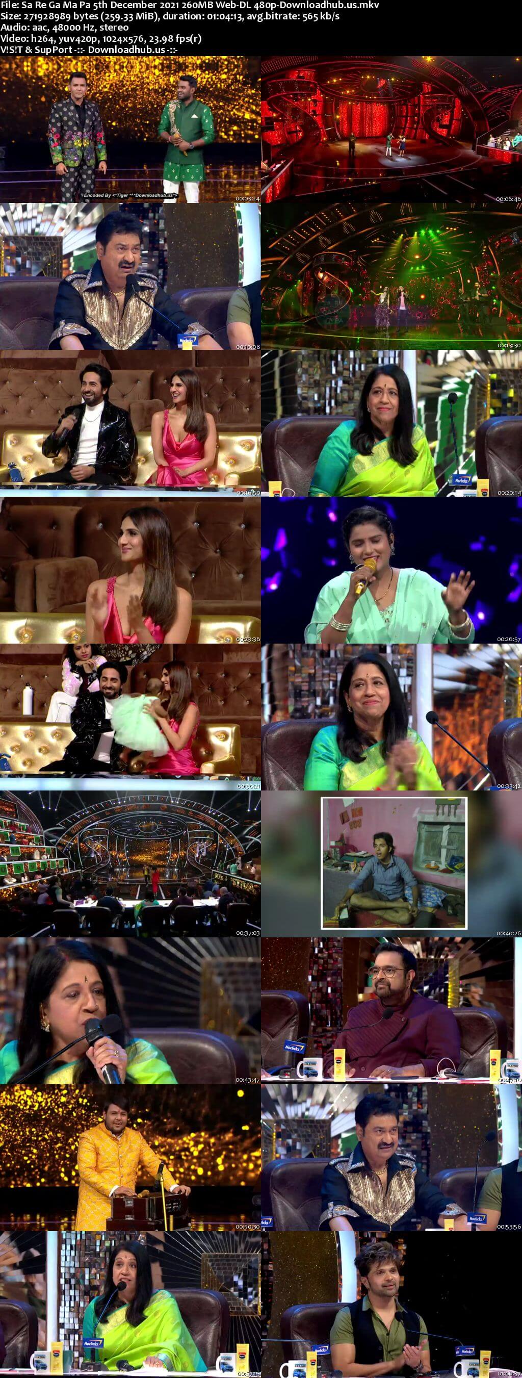 Sa Re Ga Ma Pa 05 December 2021 Episode 16 Web-DL 480