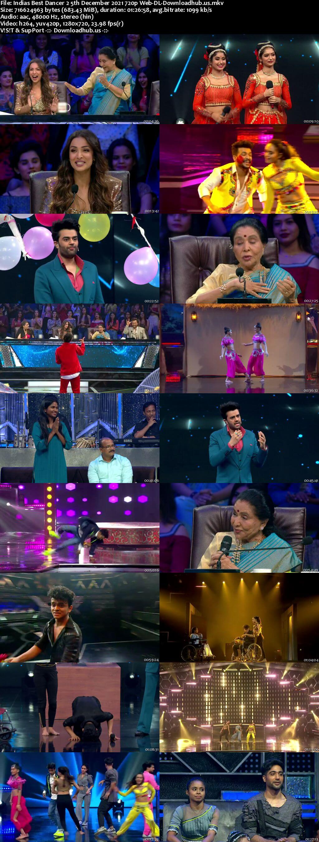 Indias Best Dancer 2 05 December 2021 Episode 16 Web-DL 720p 480p