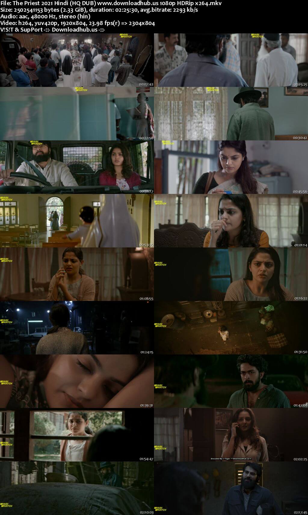 The Priest 2021 Hindi (HQ DUB) 1080p 720p 480p HDRip x264