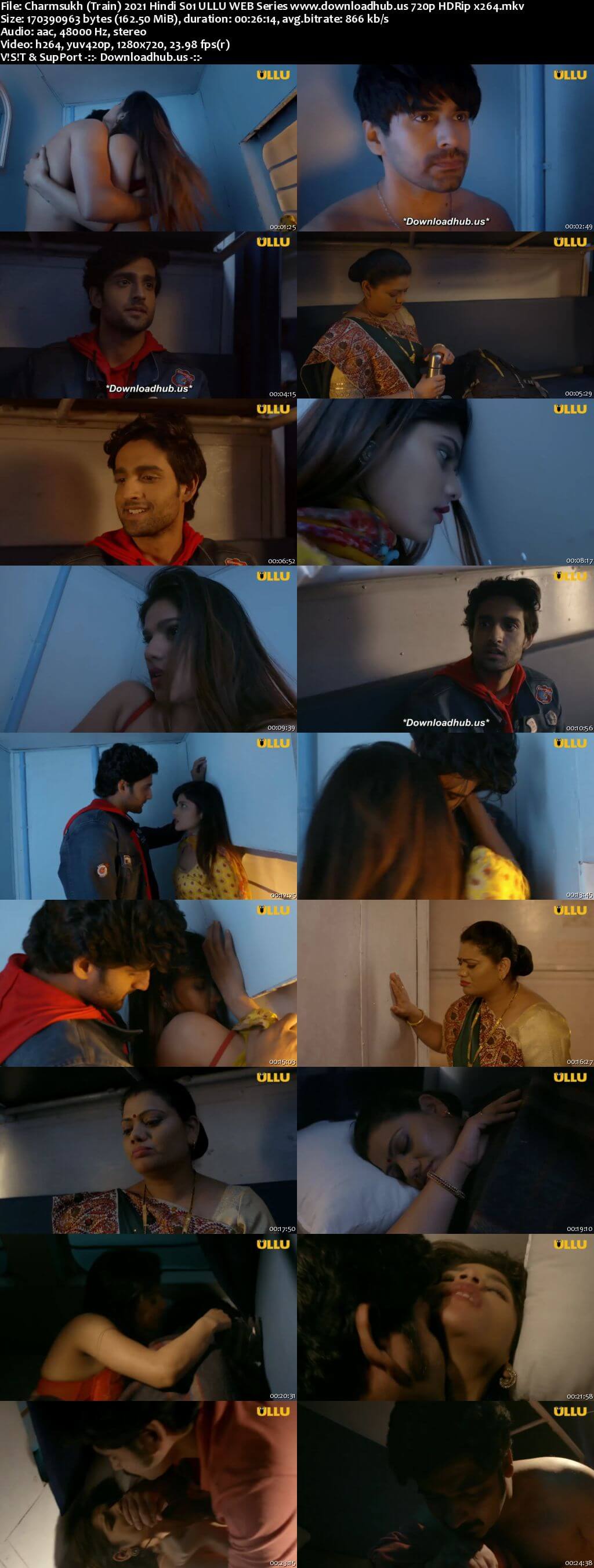 Charmsukh (Train) 2021 Hindi S01 ULLU WEB Series 720p HDRip x264