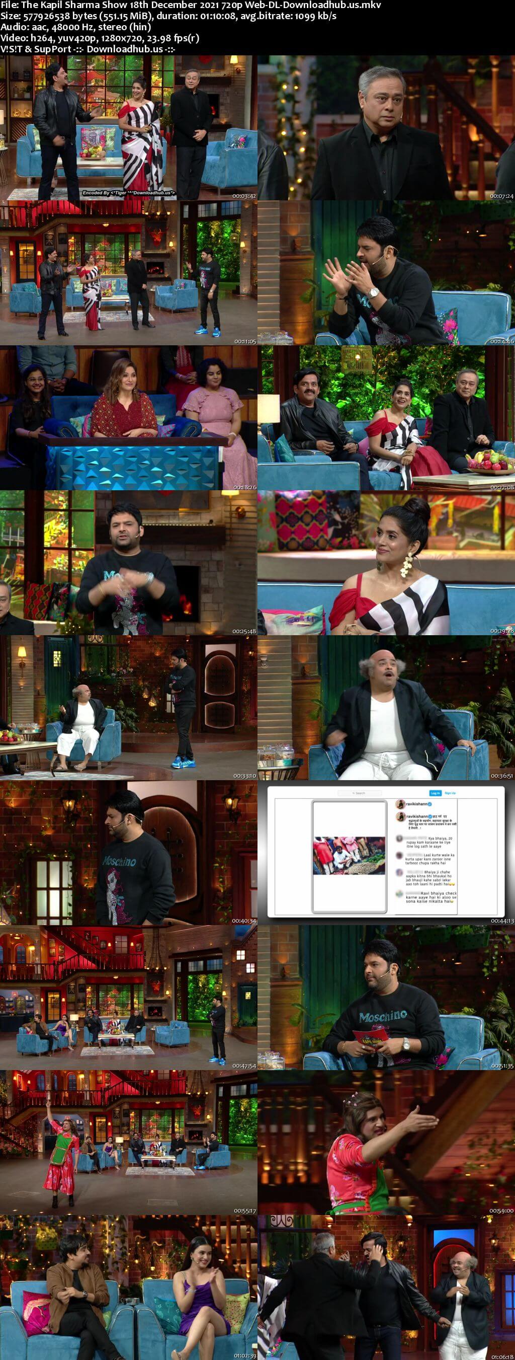 The Kapil Sharma Show 18 December 2021 Episode 213 Web-DL 720p 480p