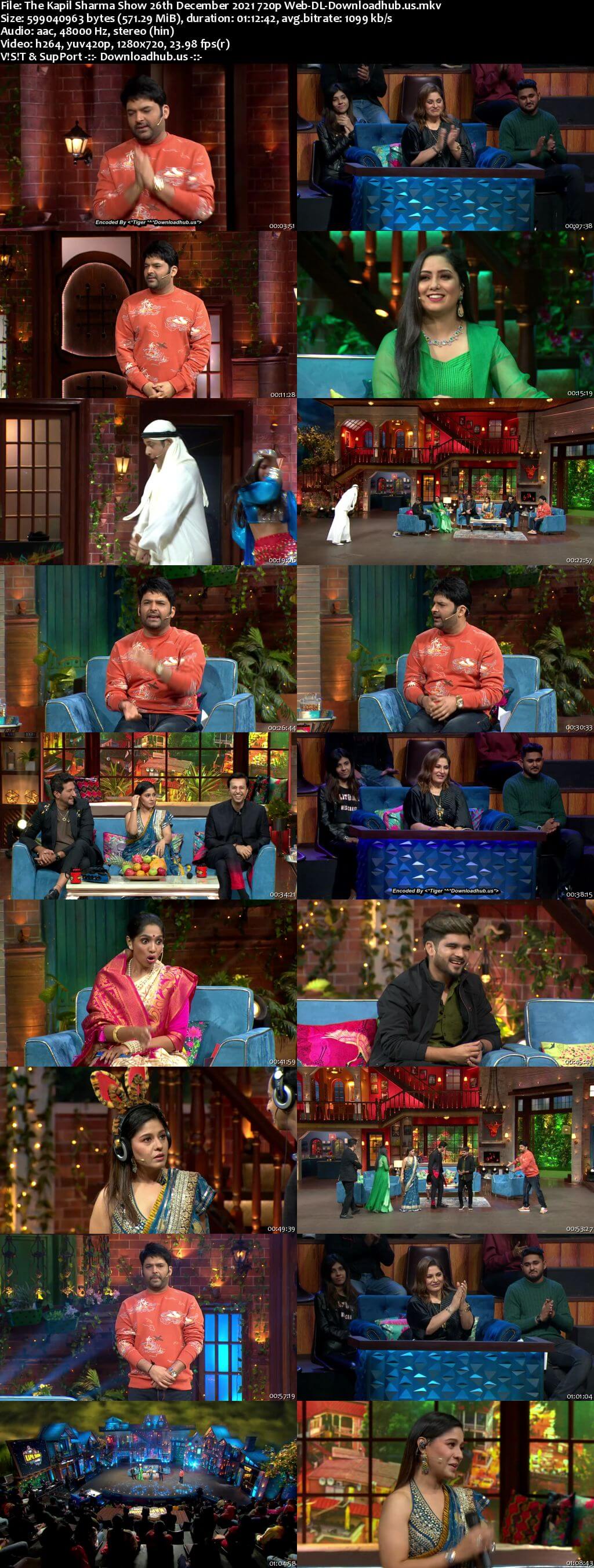 The Kapil Sharma Show 26 December 2021 Episode 216 Web-DL 720p 480p