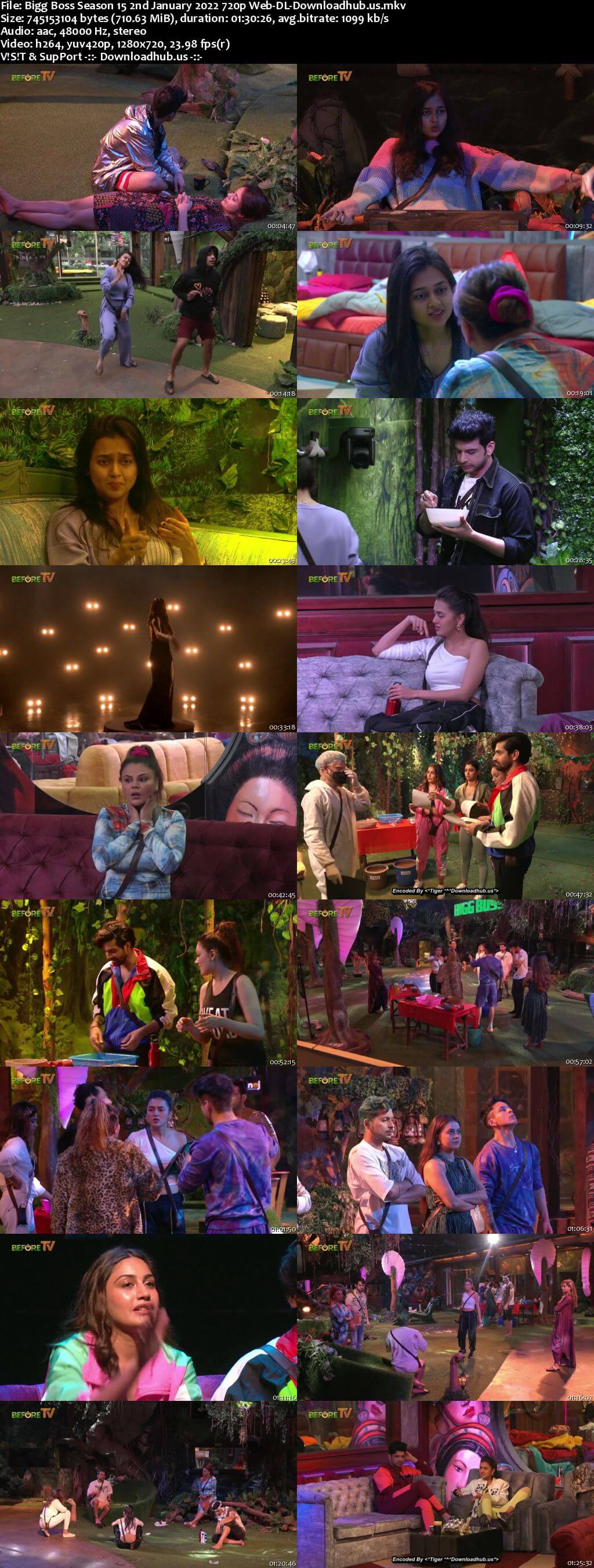 Bigg Boss Season 15 02 January 2022 Episode 93 Web-DL 720p 480p