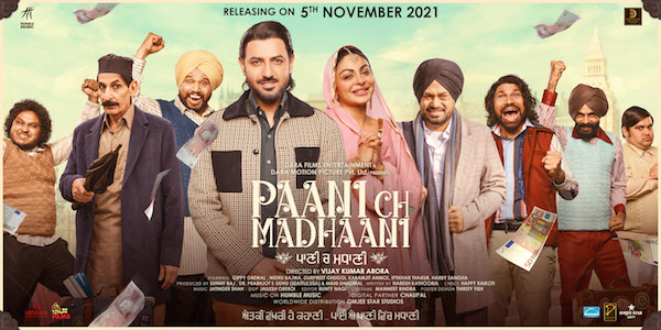Paani Ch Madhaani 2021 Punjabi 720p 480p WEB-DL [950MB 350MB]