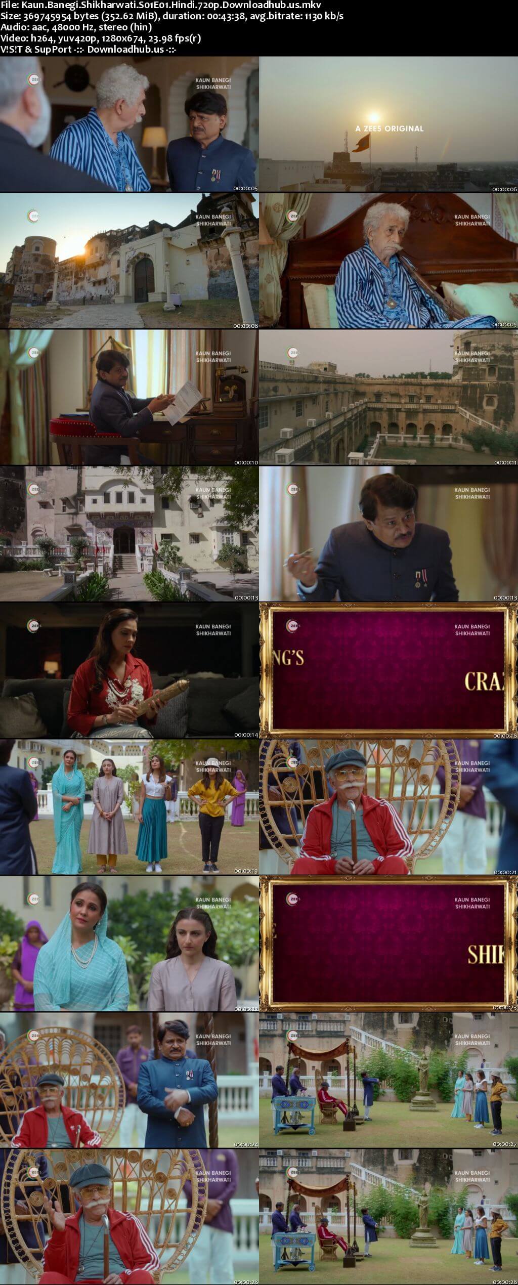 Kaun Banegi Shikharwati 2022 Hindi Season 01 Complete 720p 480p HDRip x264