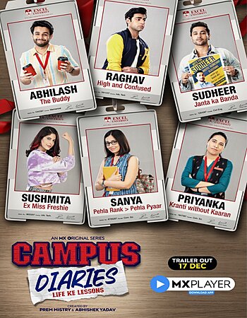 Campus Diaries 2022 Hindi Season 01 Complete 720p 480p HDRip ESubs