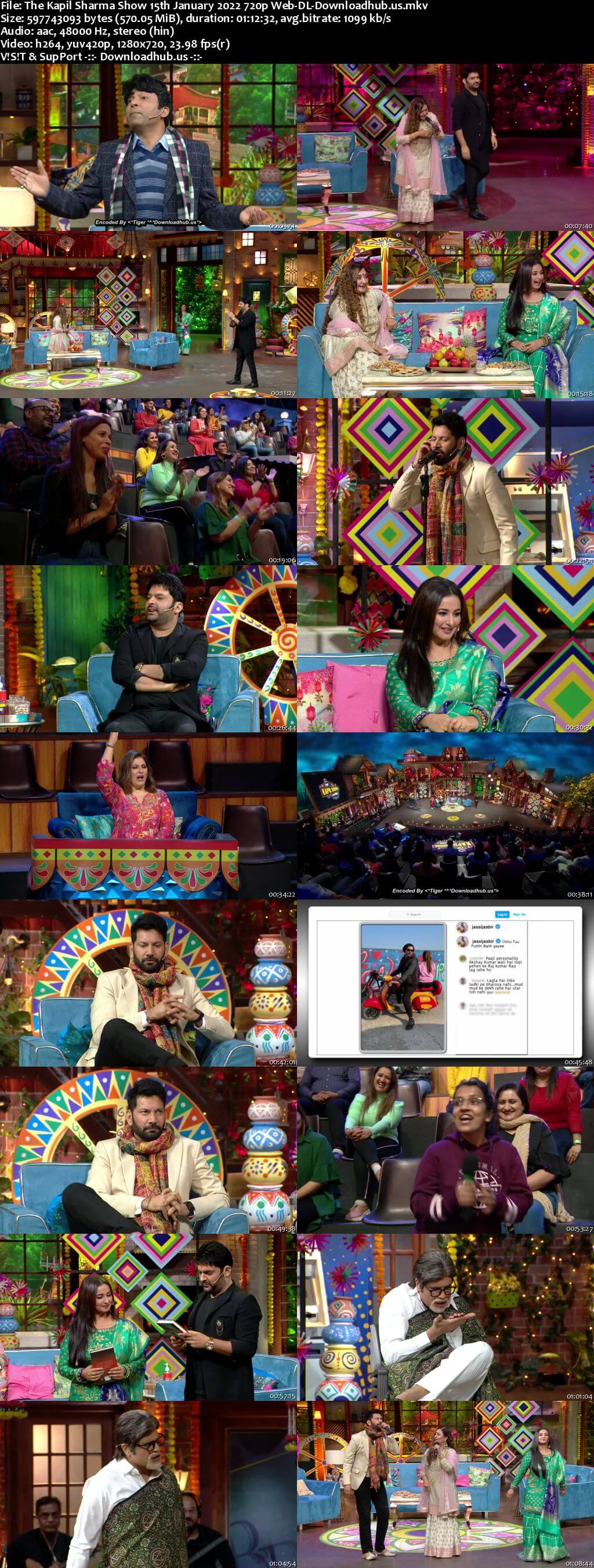 The Kapil Sharma Show 15 January 2022 Episode 220 Web-DL 720p 480p