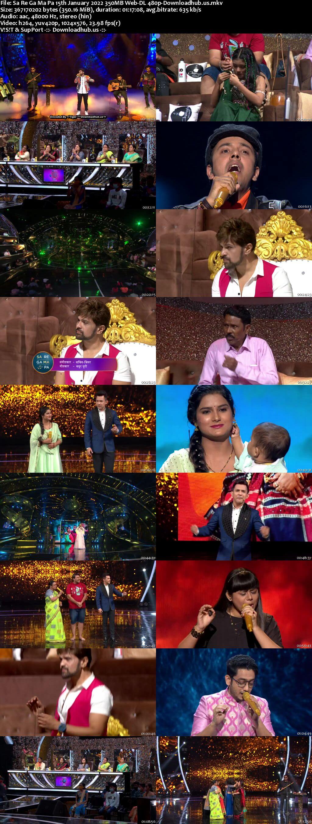 Sa Re Ga Ma Pa 15 January 2022 Episode 26 Web-DL 480p