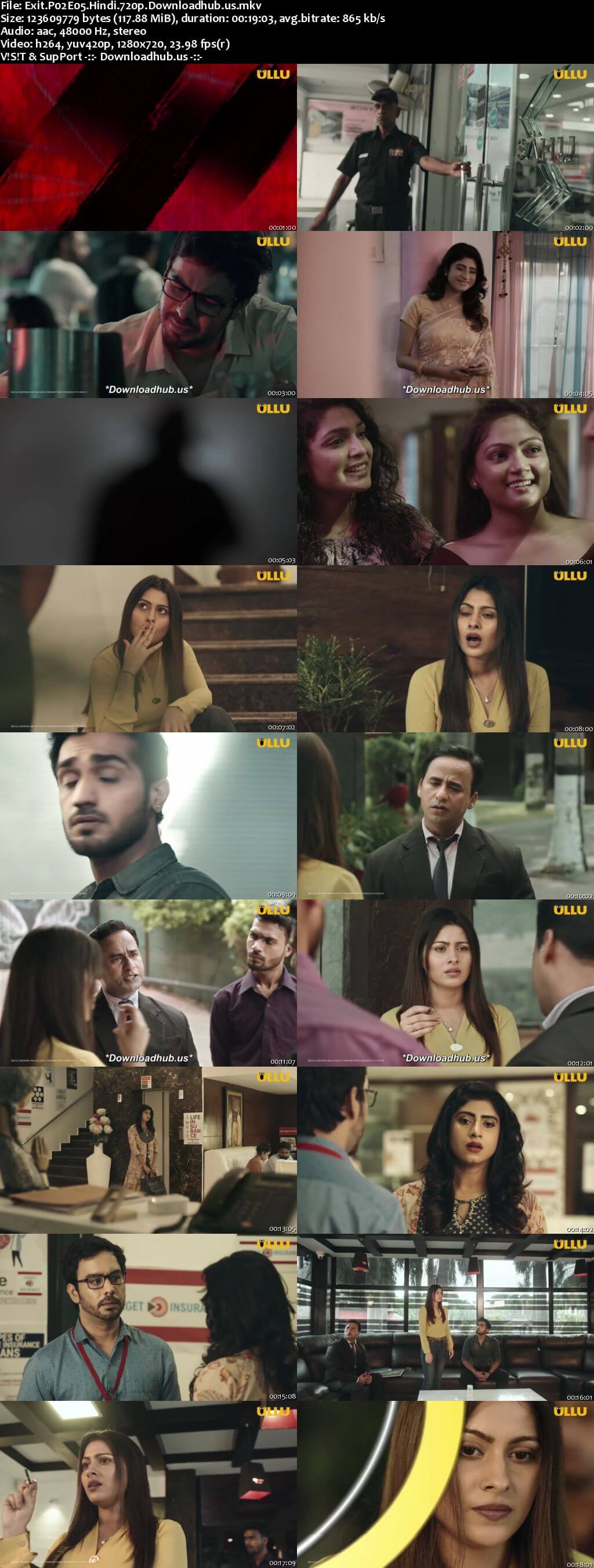 Exit 2022 Hindi Part 02 ULLU WEB Series 720p HDRip x264