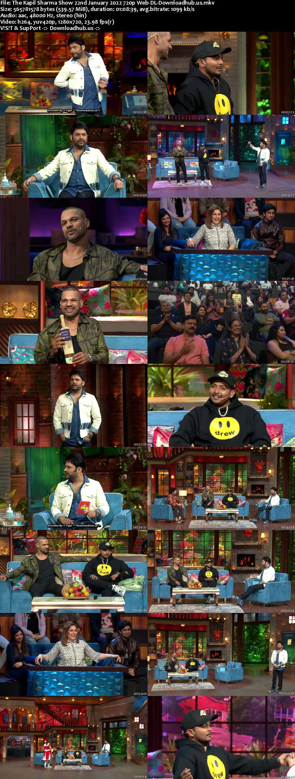 The Kapil Sharma Show 22 January 2022 Episode 222 Web-DL 720p 480p