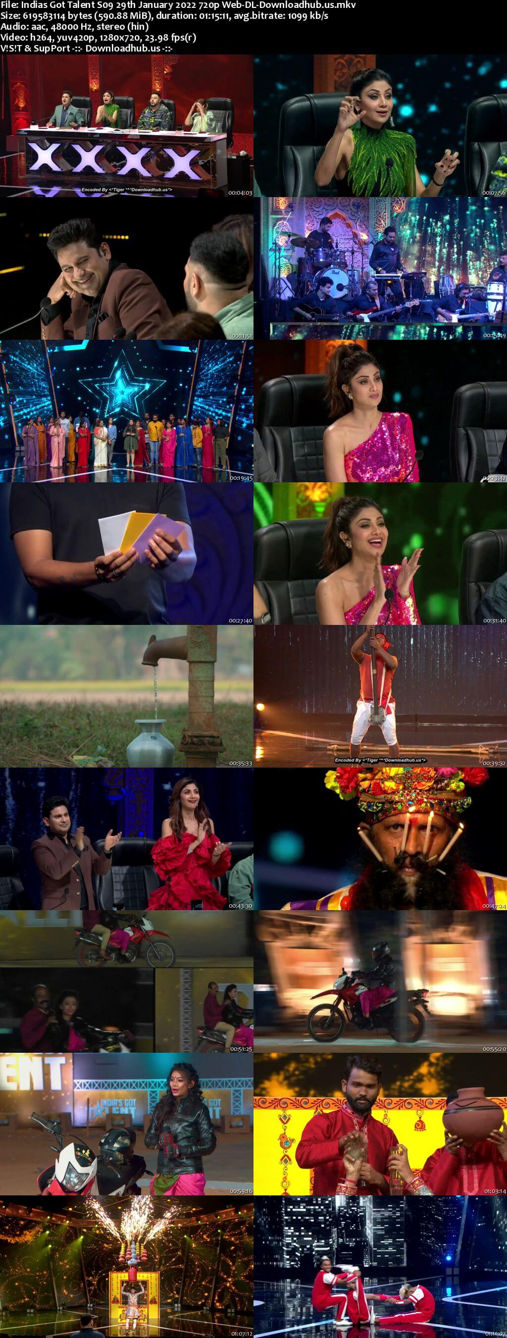 Indias Got Talent S09 29 January 2022 Episode 05 Web-DL 720p 480p