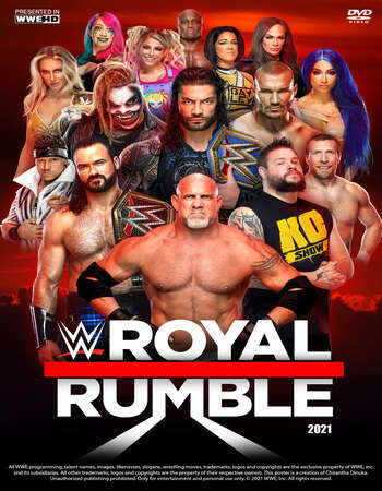 WWE Royal Rumble 29th January 2022 720p 2.2GB PPV WEBRip 480p