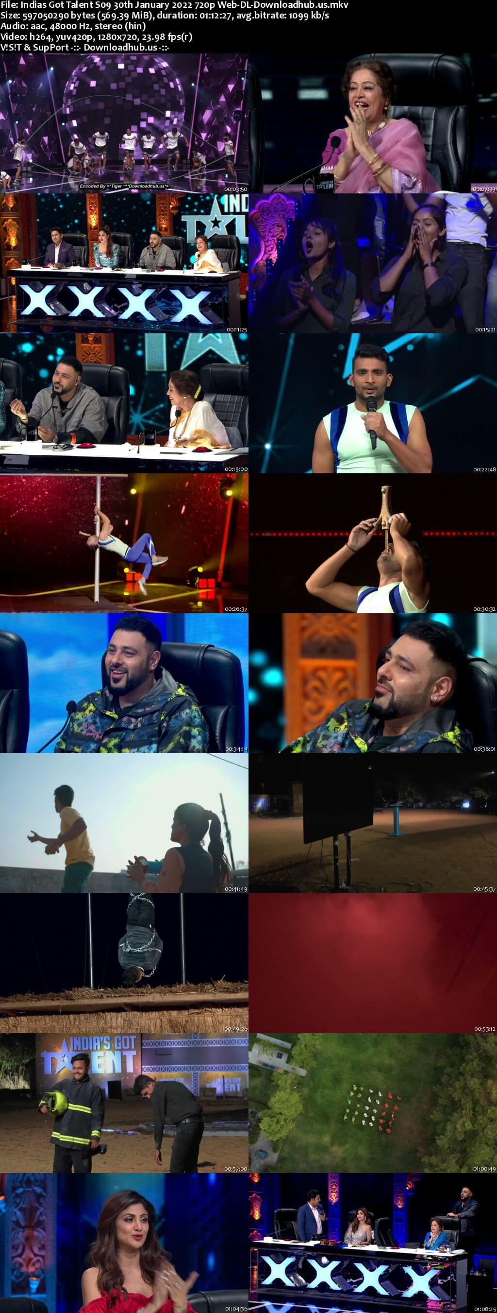 Indias Got Talent S09 30 January 2022 Episode 06 Web-DL 720p 480p