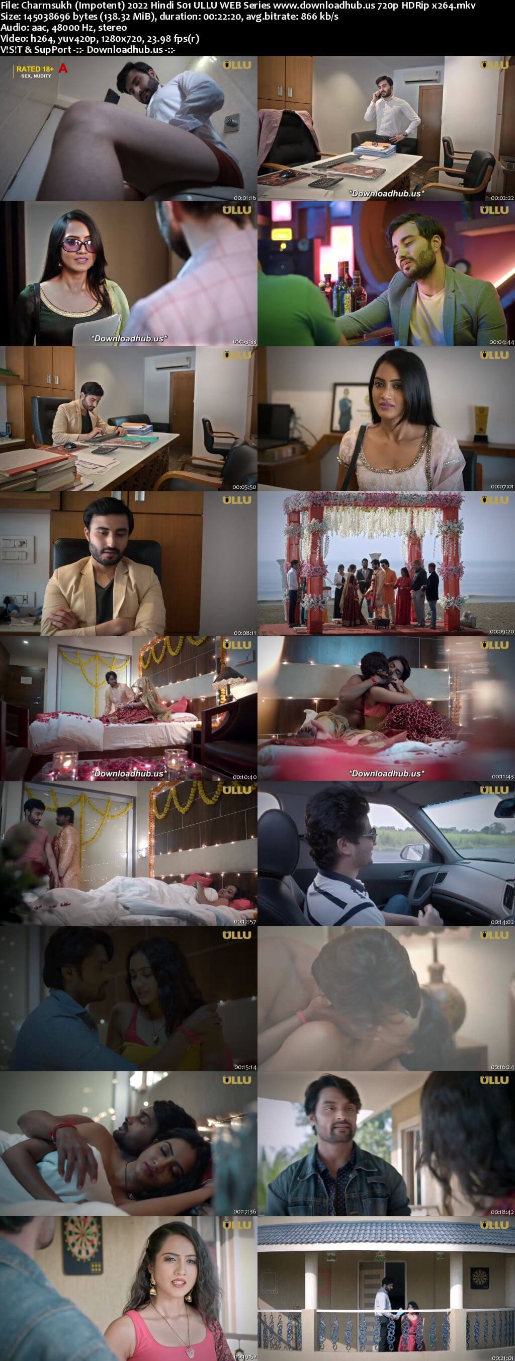 Charmsukh (Impotent) 2022 Hindi S01 ULLU WEB Series 720p HDRip x264