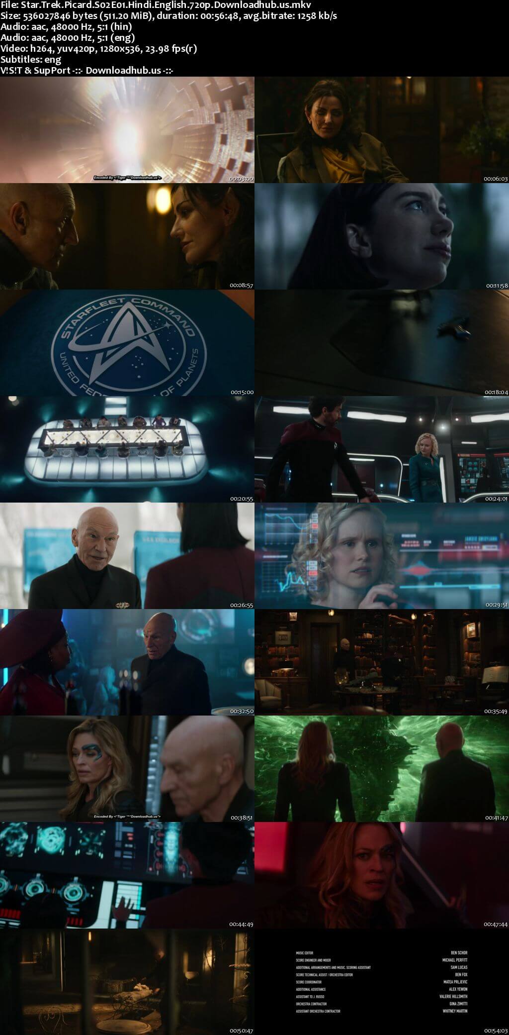 Star Trek Picard 2022 S02 Complete Hindi Dual Audio 720p 480p Web-DL ESubs