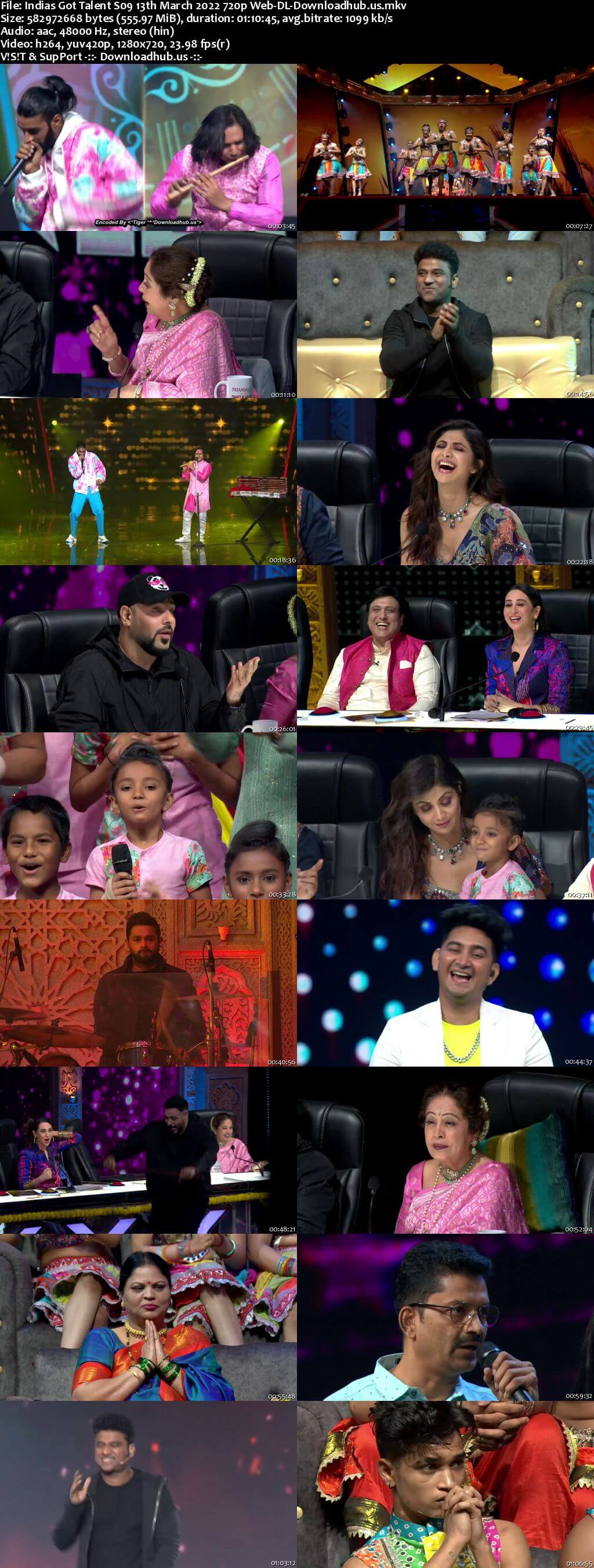 Indias Got Talent S09 13th March 2022 Episode 18 Web-DL 720p 480p