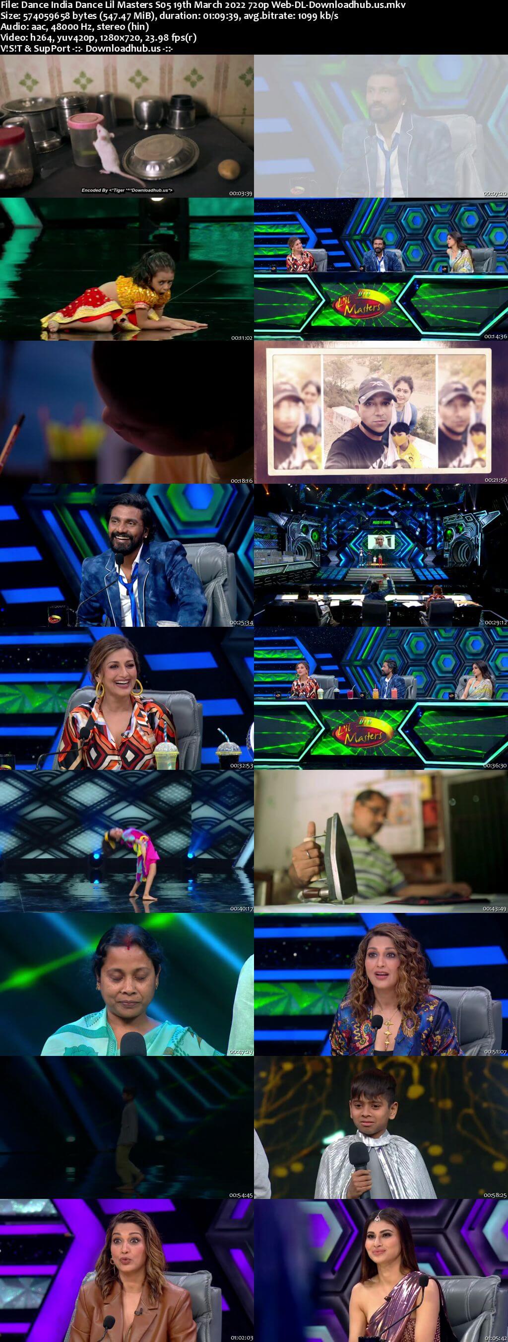 Dance India Dance Lil Masters S05 19 March 2022 Episode 03 Web-DL 720p 480p