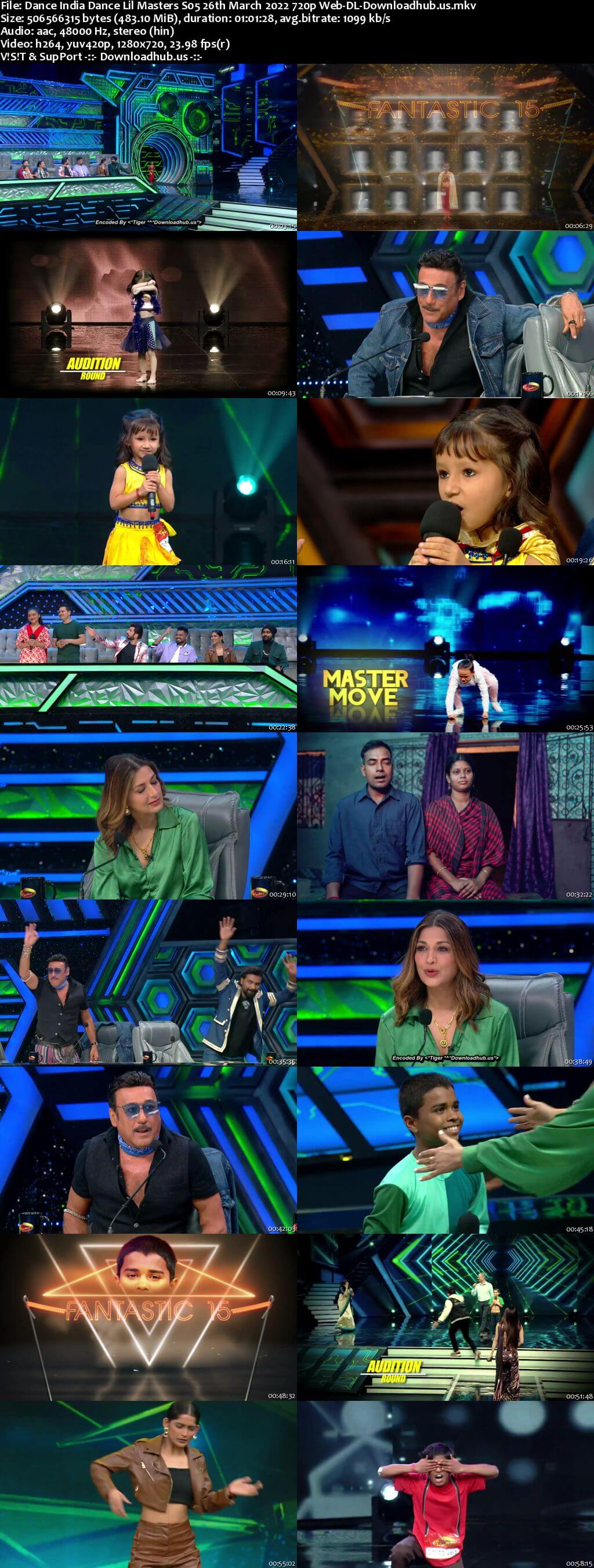 Dance India Dance Lil Masters S05 26 March 2022 Episode 05 Web-DL 720p 480p