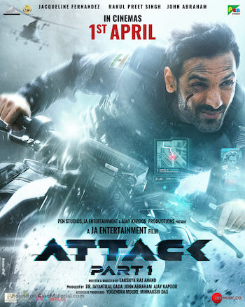 Attack - Part 1 (2022) Hindi 720p 480p WEB-DL [900MB 300MB]