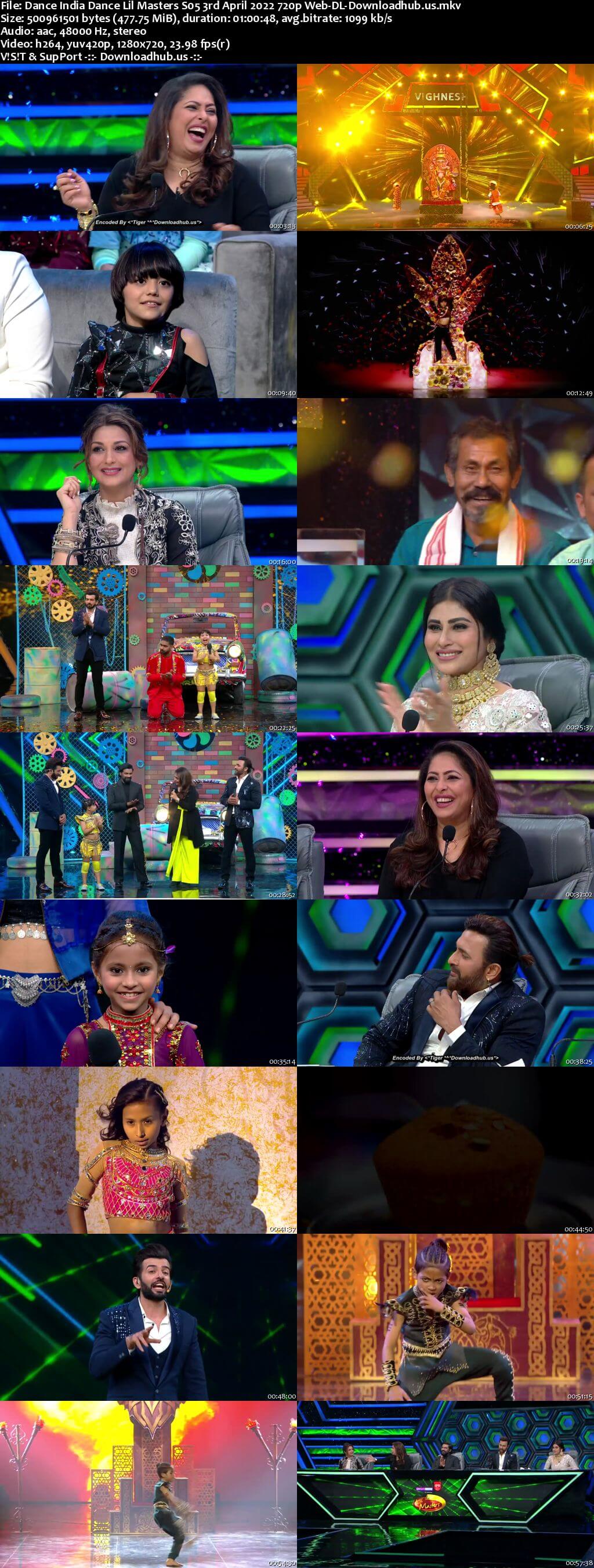 Dance India Dance Lil Masters S05 03 April 2022 Episode 08 Web-DL 720p 480p