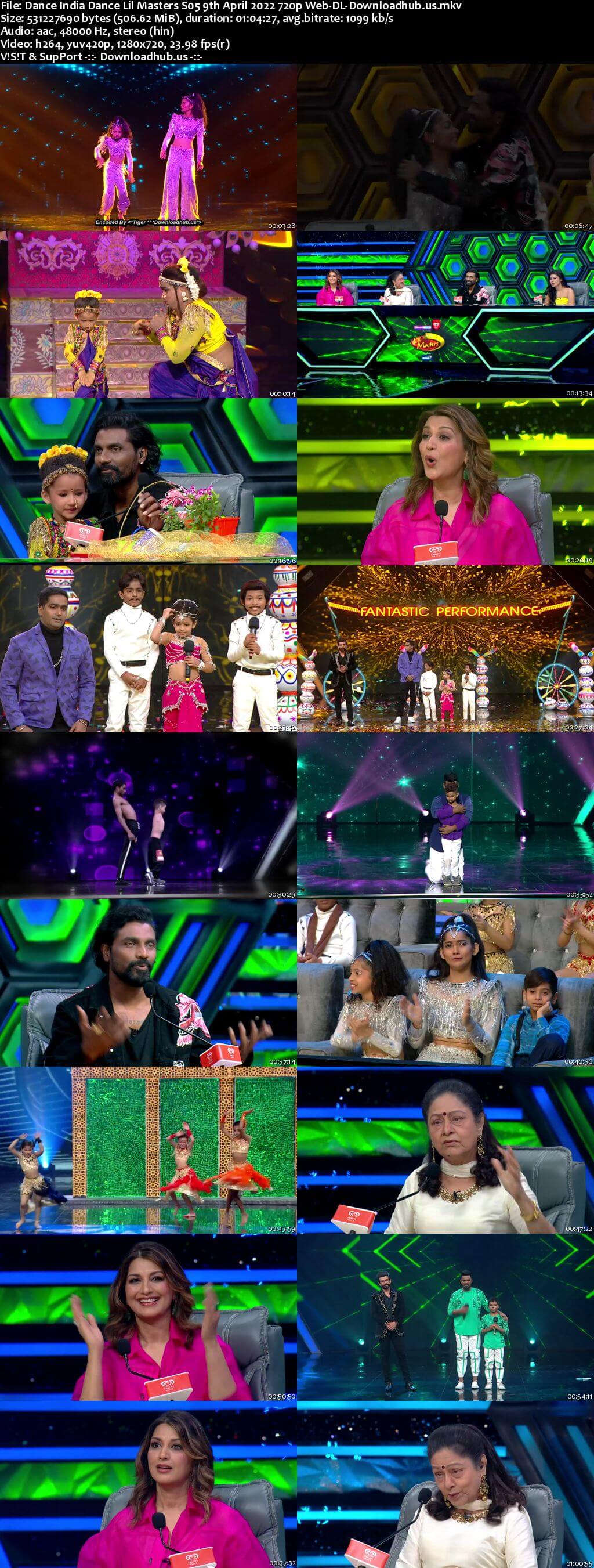 Dance India Dance Lil Masters S05 09 April 2022 Episode 09 Web-DL 720p 480p