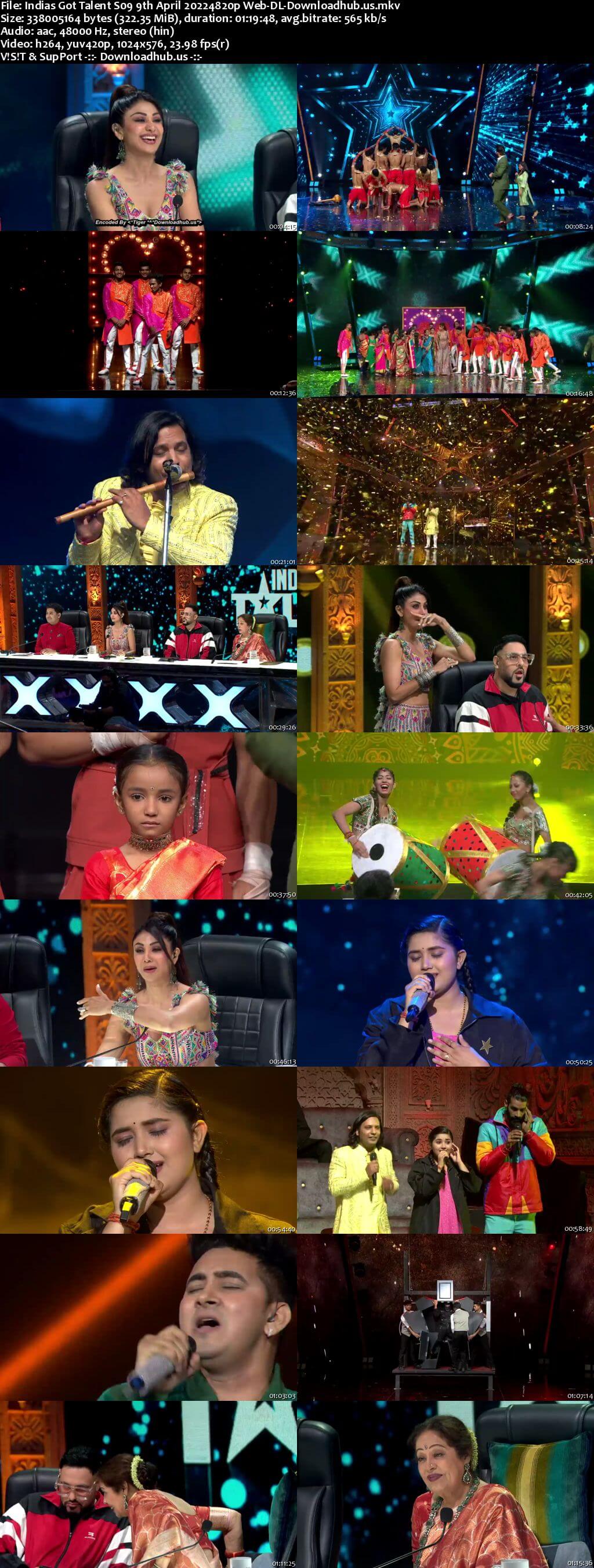 Indias Got Talent S09 9th April 2022 Episode 25 Web-DL 720p 480p