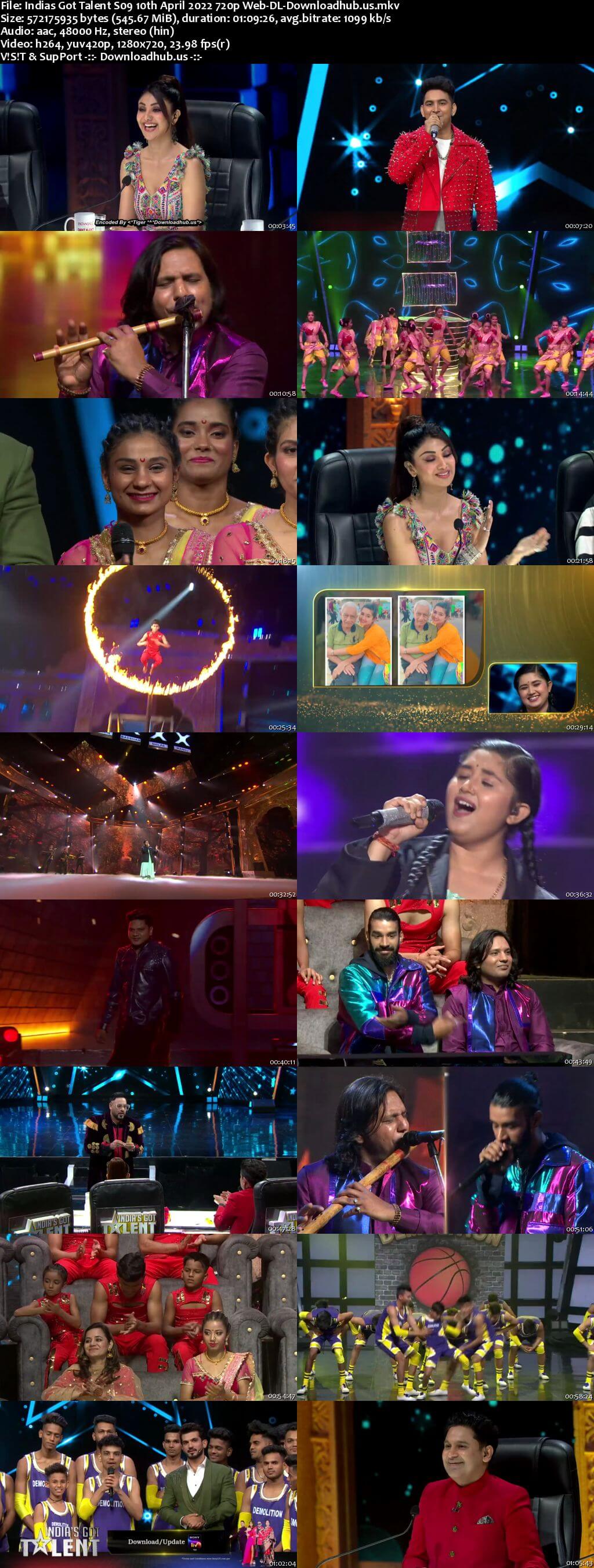 Indias Got Talent S09 10th April 2022 Episode 26 Web-DL 720p 480p