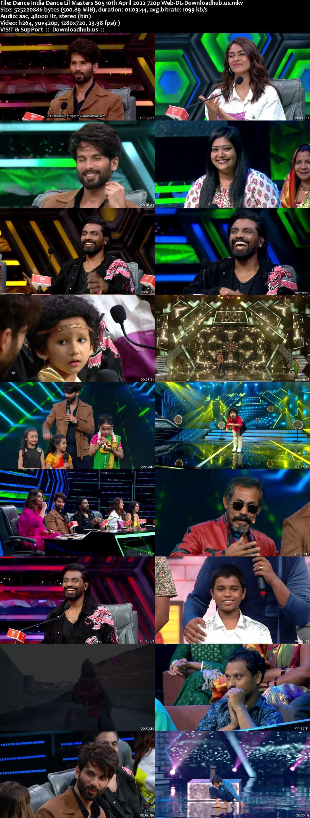 Dance India Dance Lil Masters S05 10 April 2022 Episode 10 Web-DL 720p 480p