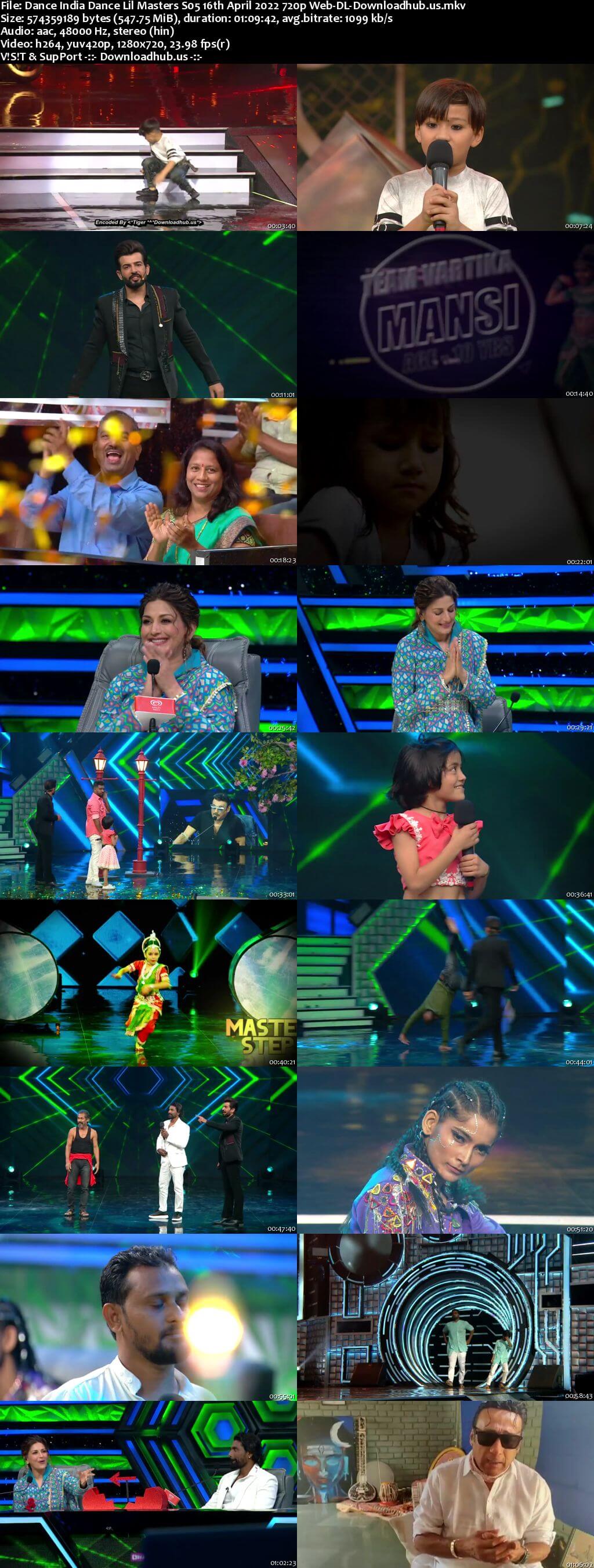 Dance India Dance Lil Masters S05 16 April 2022 Episode 11 Web-DL 720p 480p