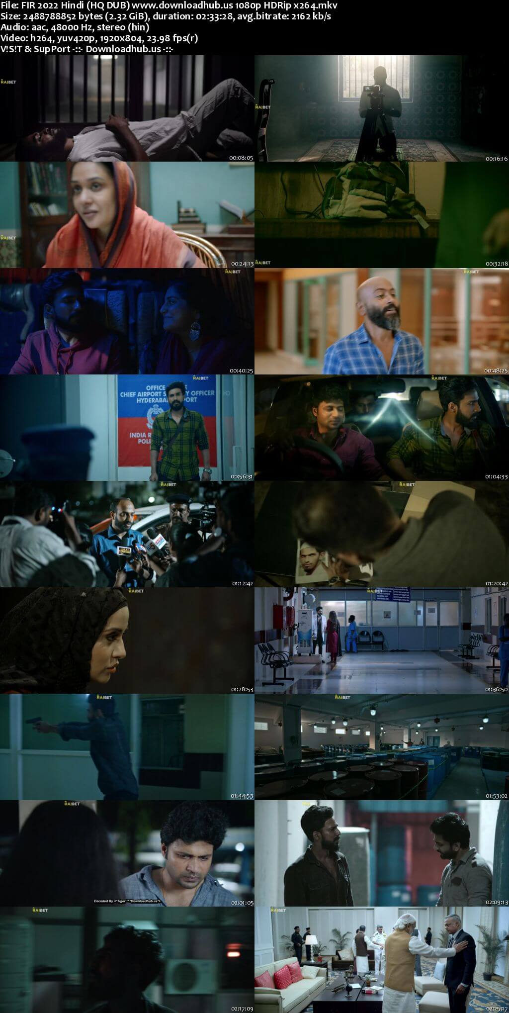 FIR 2022 Hindi (HQ DUB) 1080p 720p 480p HDRip x264