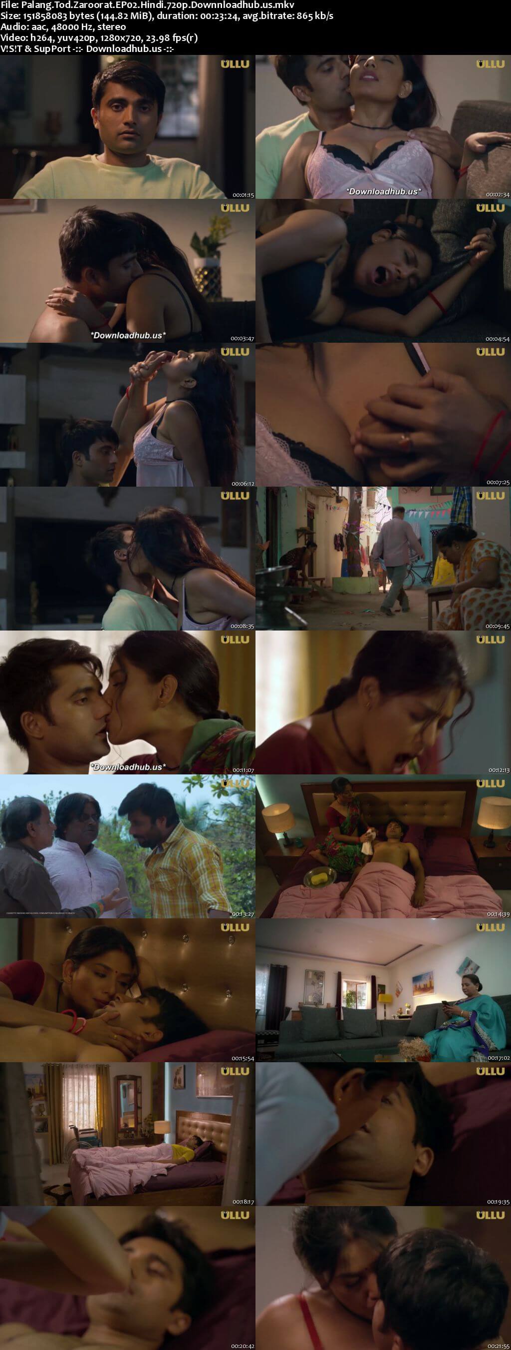 Palang Tod (Zaroorat) 2022 Hindi S01 ULLU WEB Series 720p HDRip x264