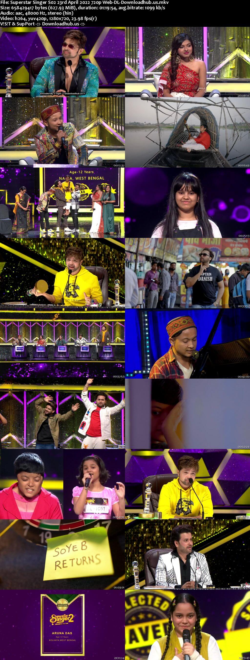 Superstar Singer S02 23 April 2022 Episode 01 Web-DL 720p 480p