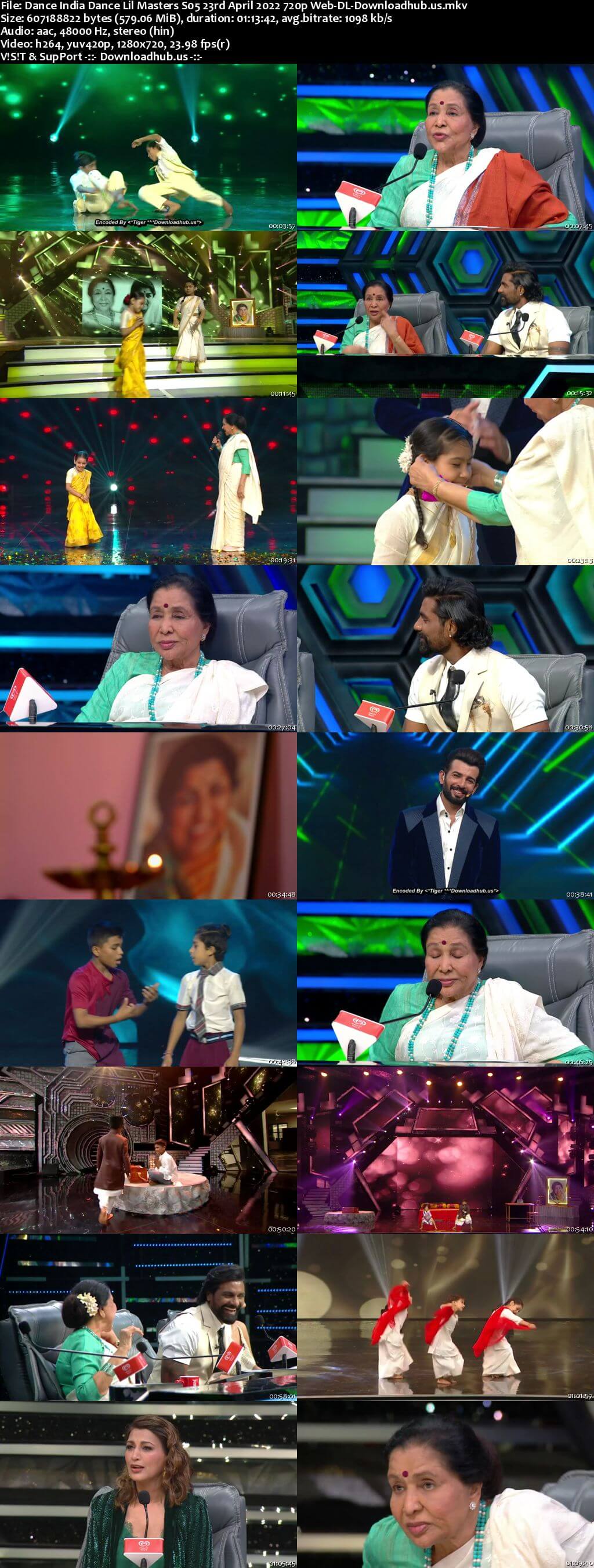 Dance India Dance Lil Masters S05 23 April 2022 Episode 13 Web-DL 720p 480p